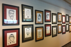 employee caricatures, CO Springs office