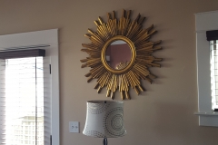 Sunburst mirror