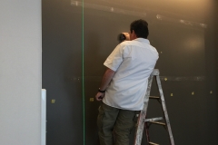 Cadence Apartments lounge, Denver, CO.  Careful measuring.