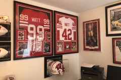 UW Badgers in a Littleton, CO home office. Badgers are everywhere!