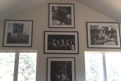 residential grouping in artist's studio